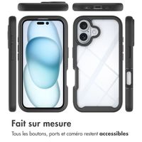 imoshion Coque 360° Full Protective Apple iPhone 16 - Noir