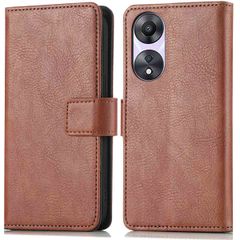 imoshion Étui de télephone portefeuille Oppo A58 - Marron