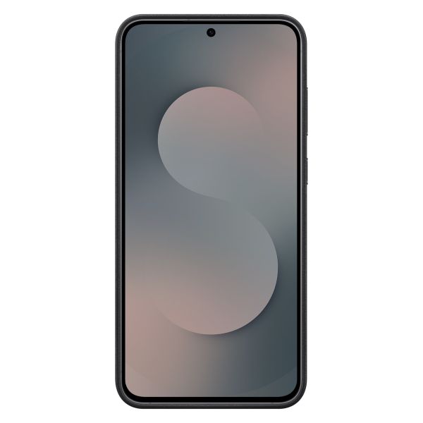 Samsung Original Coque KindSuit en Cuir Végan Samsung Galaxy S25 FE - Noir