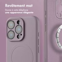 imoshion Coque Couleur avec MagSafe Apple iPhone 16 Pro Max - Violet