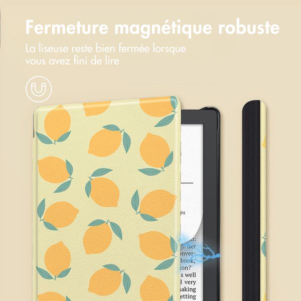 imoshion Design Slim Hard Case Sleepcover Pocketbook Verse / Verse Lite / Verse Pro / Vivlio Light / Light HD - Citrus Dream