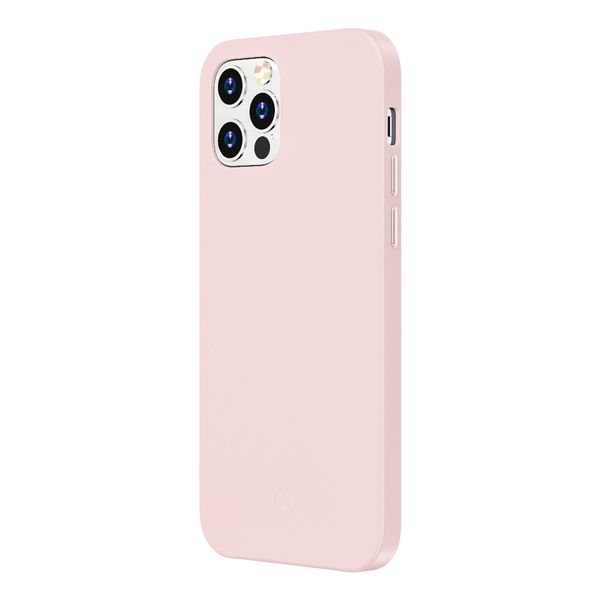 Valenta Coque en cuir Luxe iPhone 12 (Pro) - Rose