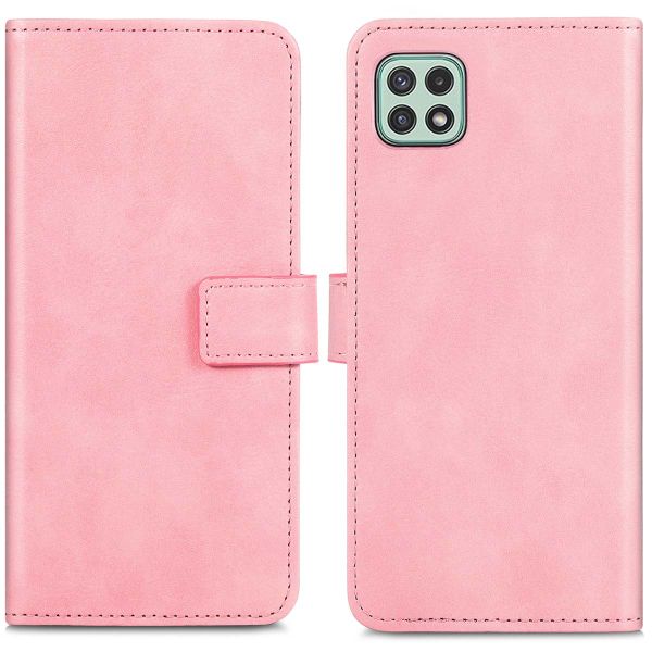 imoshion Étui de téléphone portefeuille Luxe Galaxy A22 (5G) - Rose