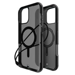 BodyGuardz Coque Ace Pro MagSafe Apple iPhone 16 Pro Max - Smoke / Black