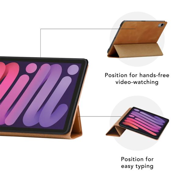 dbramante1928 Risskov Coque tablette Apple iPad Air 11 pouces (2025) M3 / (2024) M2 / Air 5 (2022) / Air 4 (2020) - Marron