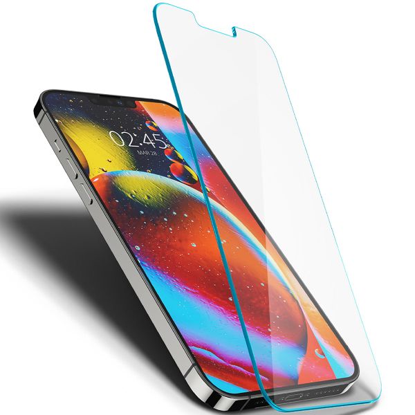 Spigen Protection d'écran en verre trempé GLAStR Fit + Applicator 2-pack Apple iPhone 13 Pro Max