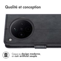 imoshion Étui de téléphone portefeuille Oppo Find X8 - Noir