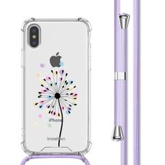 imoshion Coque Design avec cordon Apple iPhone X / Xs - Sandstone Dandelion