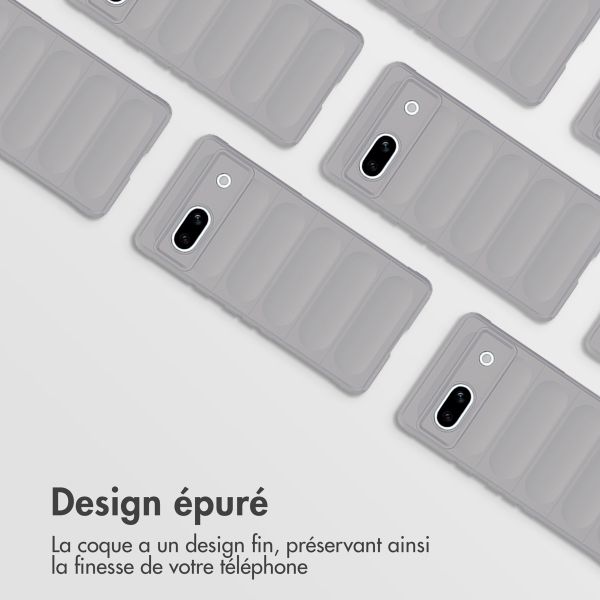 imoshion Coque arrière EasyGrip Google Pixel 7a - Gris