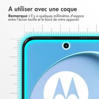 Accezz Protection d'écran en verre trempé Motorola Moto G14