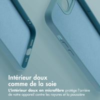 imoshion Coque Couleur avec MagSafe iPhone 13 Mini - Smoke Green