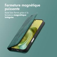 imoshion Étui de téléphone portefeuille Slim Motorola Moto G86 - Vert