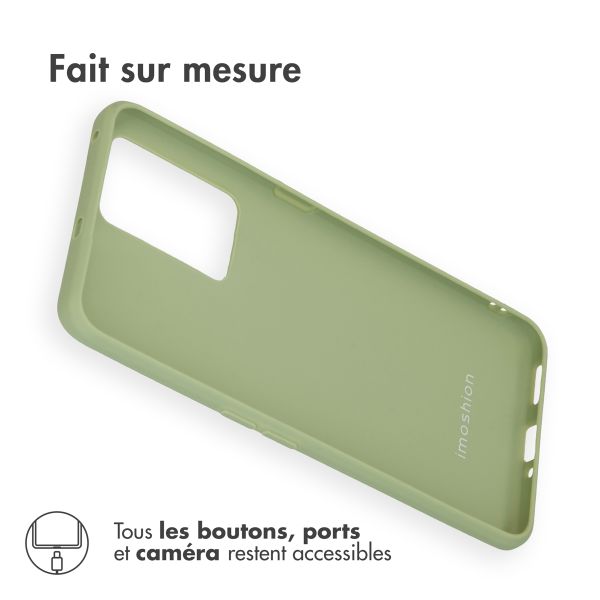 imoshion Coque Couleur Realme GT Neo 3 - Olive Green