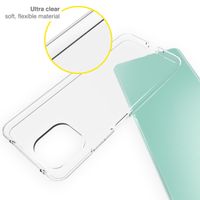 Accezz Coque Clear Xiaomi Mi 11 Lite (5G/4G) / 11 Lite 5G NE - Transparent