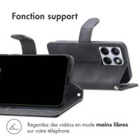 imoshion Etui de télephone portefeuille avec cordon Motorola Edge 70 Fusion - Noir