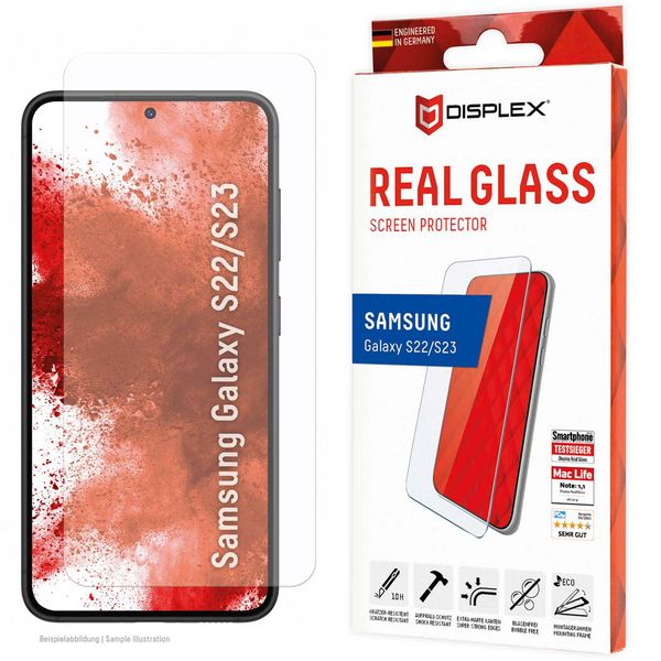 Displex Protection d'écran en verre trempé Real Glass Samsung Galaxy S23