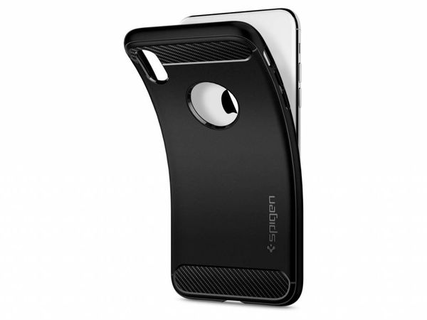 Spigen Coque Rugged Armor iPhone Xs Max - Noir