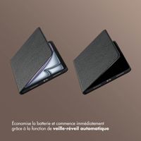 Selencia Coque tablette Riva Apple iPad Air 11 pouces (2025) M3 / (2024) M2 / Air 5 (2022) / Air 4 (2020) - Noir