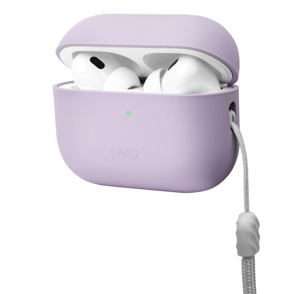 Uniq Coque silicone Lino Hybrid Apple AirPods Pro 2 - Lilac Lavender