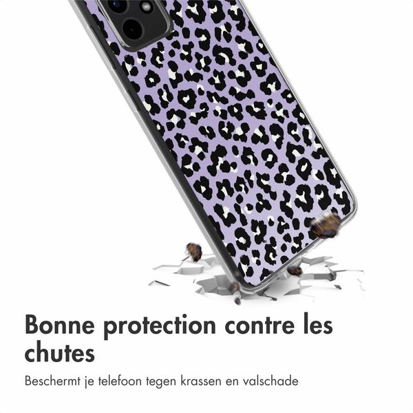 imoshion Coque Design Samsung Galaxy A52(s) (5G/4G) - Leopard Lilac