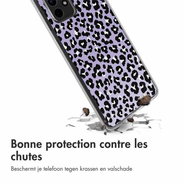 imoshion Coque Design Samsung Galaxy A52(s) (5G/4G) - Leopard Lilac