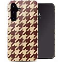 Selencia Coque arrière Vivid Samsung Galaxy S25 FE - Pied-de-Poule