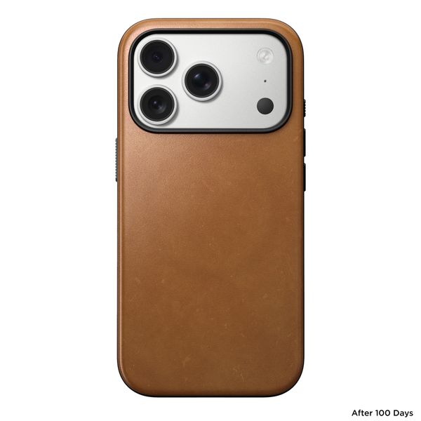 Nomad Coque Modern Leather avec MagSafe Apple iPhone 17 Pro - English Tan