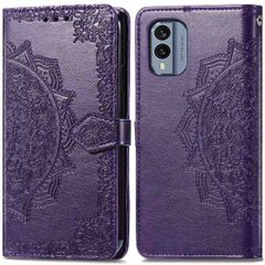 imoshion Etui de téléphone portefeuille Mandala Nokia X30 - Violet