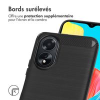 imoshion Coque Brushed Oppo A18 / Oppo A38 - Noir