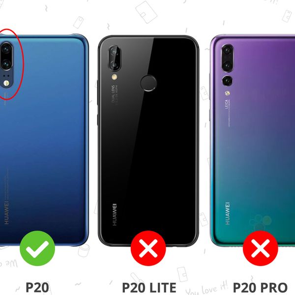 Accezz Coque Clear Huawei P20 - Transparent