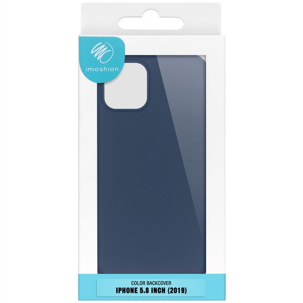 imoshion Coque Couleur iPhone 11 Pro - Bleu foncé