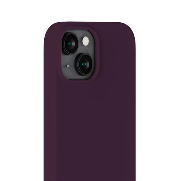 Holdit Coque Silicone Apple iPhone 15 - Deep Plum