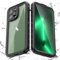 Redpepper Coque imperméable Dot Plus Apple iPhone 14 Pro Max - Noir