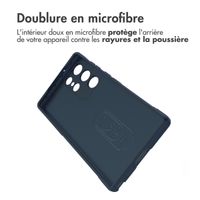 imoshion Coque arrière EasyGrip Samsung Galaxy S23 Ultra - Bleu foncé