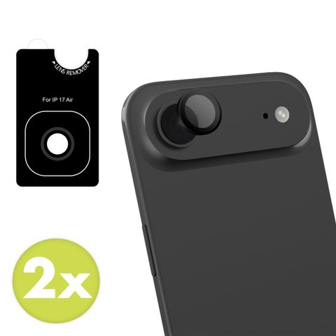 imoshion Protection d'objectif d'appareil photo (pack de 2) Apple iPhone Air - Noir