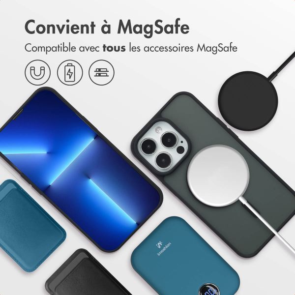 imoshion Coque Color Guard avec MagSafe iPhone 13 Pro - Noir