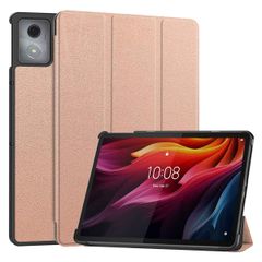 imoshion Coque tablette Trifold Lenovo Tab K11 Plus - Rose Gold