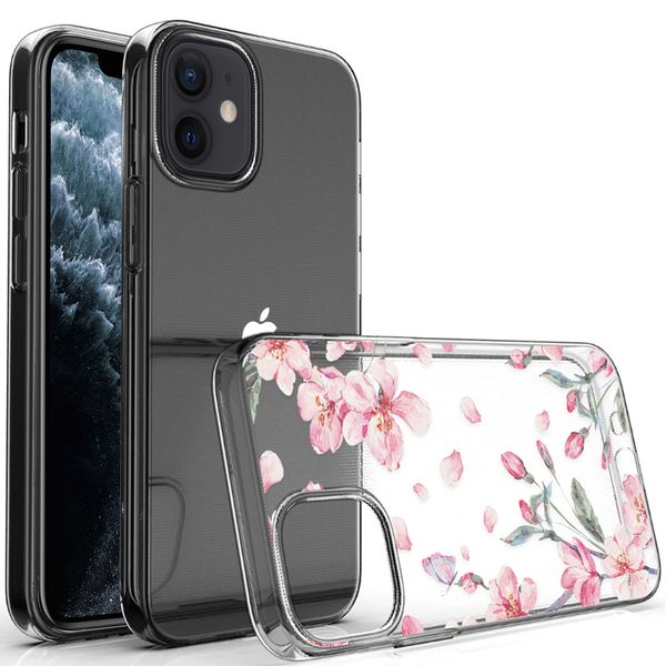 imoshion Coque Design Apple iPhone 12 Mini - Blossom Watercolor