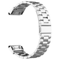 imoshion Bracelet QuickFit® Bracelet à maillons en acier - Connexion Garmin Watch 22 mm - Argent