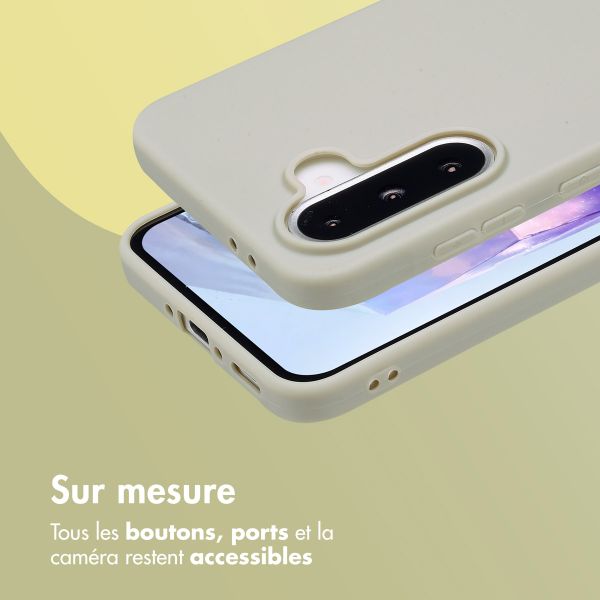 imoshion Coque Couleur Samsung Galaxy A36 / A56 - Gris