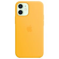 Apple Coque en silicone MagSafe Apple iPhone 12 Mini - Sunflower
