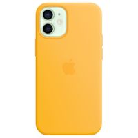 Apple Coque en silicone MagSafe iPhone 12 Mini - Sunflower