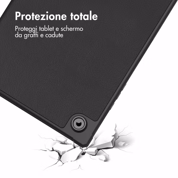 imoshion Coque tablette Trifold Samsung Galaxy Tab A8 - Noir
