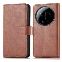 imoshion Étui de télephone portefeuille de luxe Xiaomi 17 Ultra - Marron