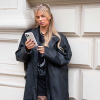 Holdit Coque Silicone Apple iPhone 14 Pro - Light Beige