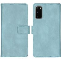 imoshion Étui de téléphone portefeuille Luxe Galaxy S20 - Bleu clair