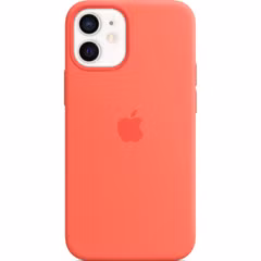 Apple Coque en silicone MagSafe Apple iPhone 12 Mini - Pink Citrus