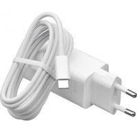 Xiaomi Adaptateur secteur original avec câble USB-C - Chargeur - Port USB-A & USB-C + Câble USB-C - 65 watts - Blanc