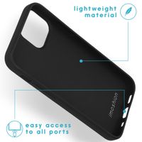 imoshion Coque Couleur Apple iPhone 13 Mini - Noir