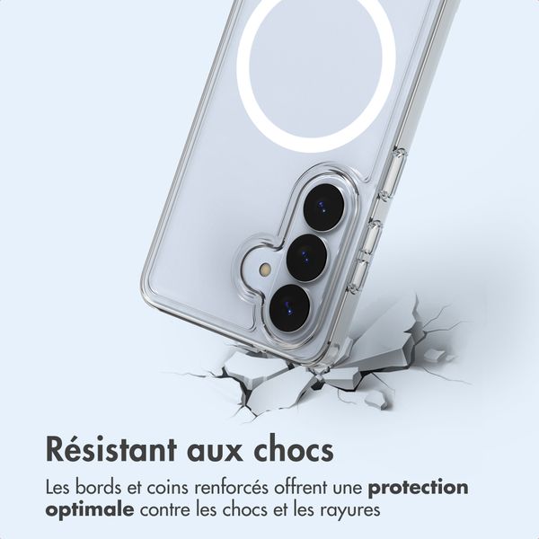 imoshion Coque arrière de protection avec MagSafe Samsung Galaxy S26 Plus - Transparent